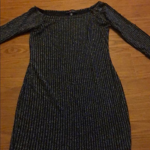 Sparkle off shoulder dress - Picture 1 of 3